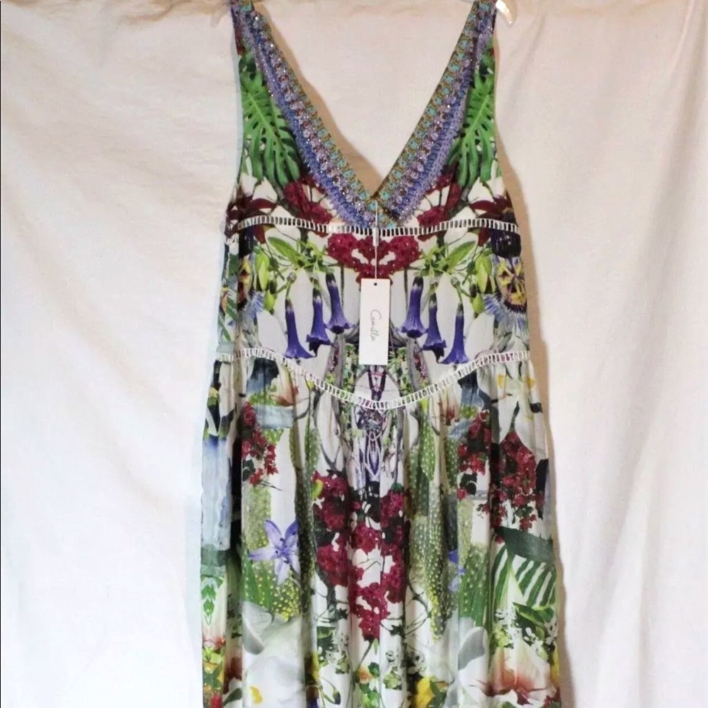 ❤️ Sold ❤️Camilla prairie-style maxi dress Exotic Hypnotic